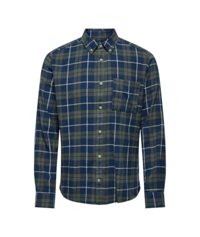 Camisa Only & Sons ralSlim Rosin Hombre