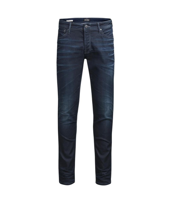 Homem Calças de ganga Jack & Jones mike original Jos 097 I.K. Blue Denim