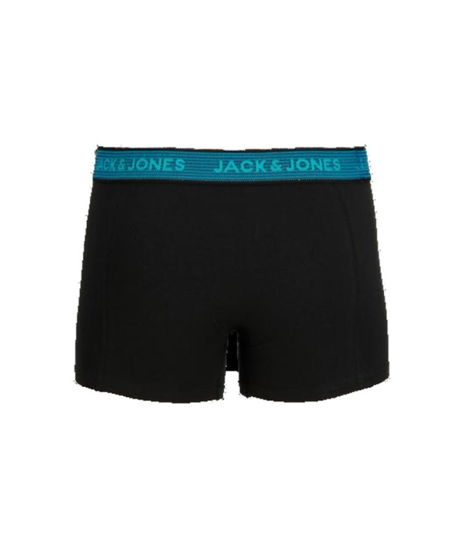 Cuecas Pack Jack e Jones Jacwaistband 3 Asfalto Homem