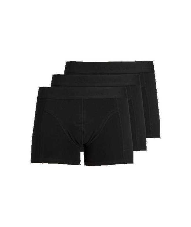 Caleçon Pack Homme Jack & Jones Jacwaistband 3 Noir