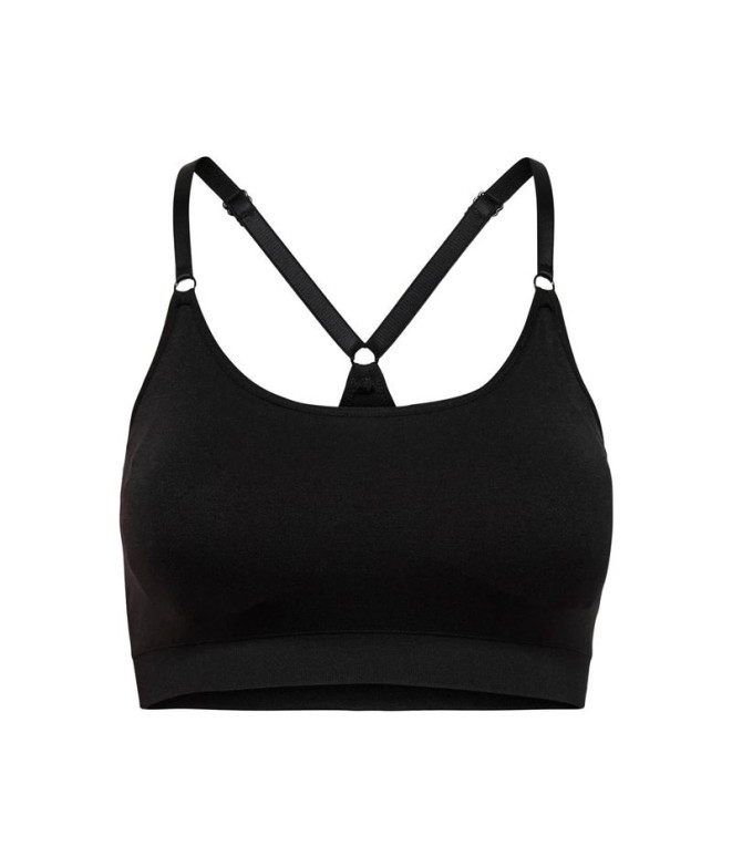 Sutiã esportivo Only Onplea-2 Seam Preto Mulher