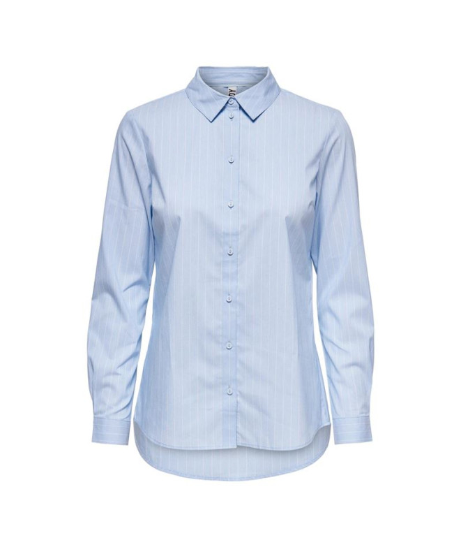 Camisa Camisola Only Jdymio Azul caxemira Mulher