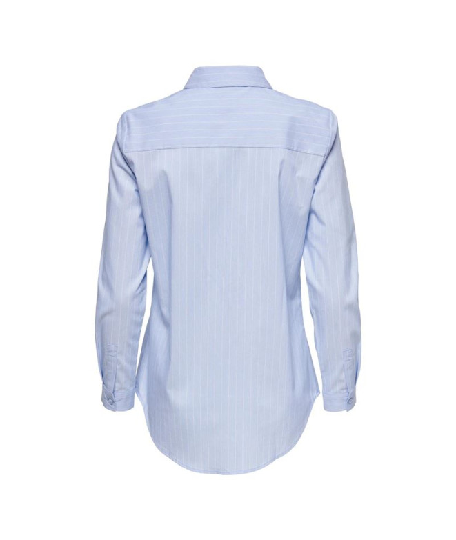 Camisa Only Jdymio hirt Cashmere Blue Mujer
