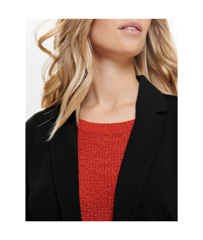 Blazer Only Preto Mulher