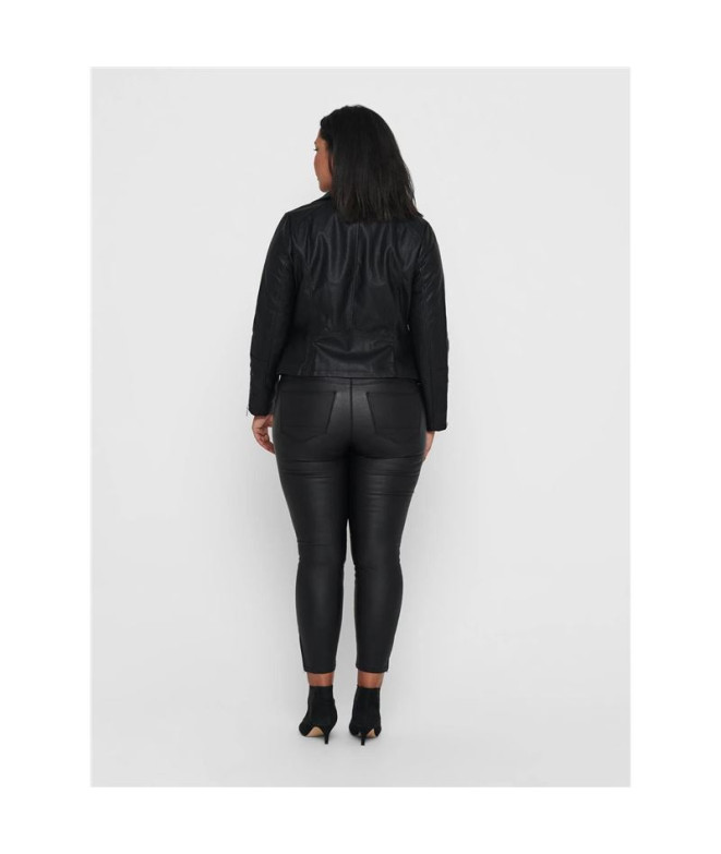Casaco Only Biker Caremmy Faux Leather Black...