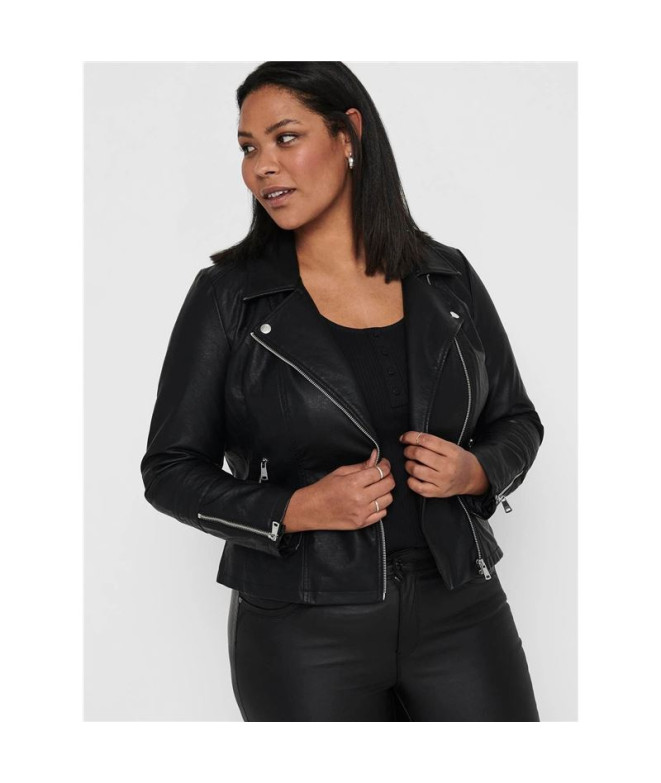Chaqueta Only Biker Caremmy Faux Leather Black...