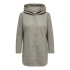 Abrigo Only Carsedona Light Coat Light Grey Melange Mujer