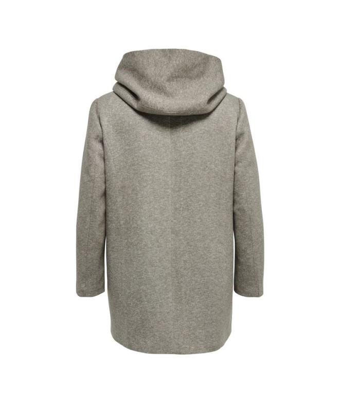 Abrigo Only Carsedona Light Coat Light Grey...