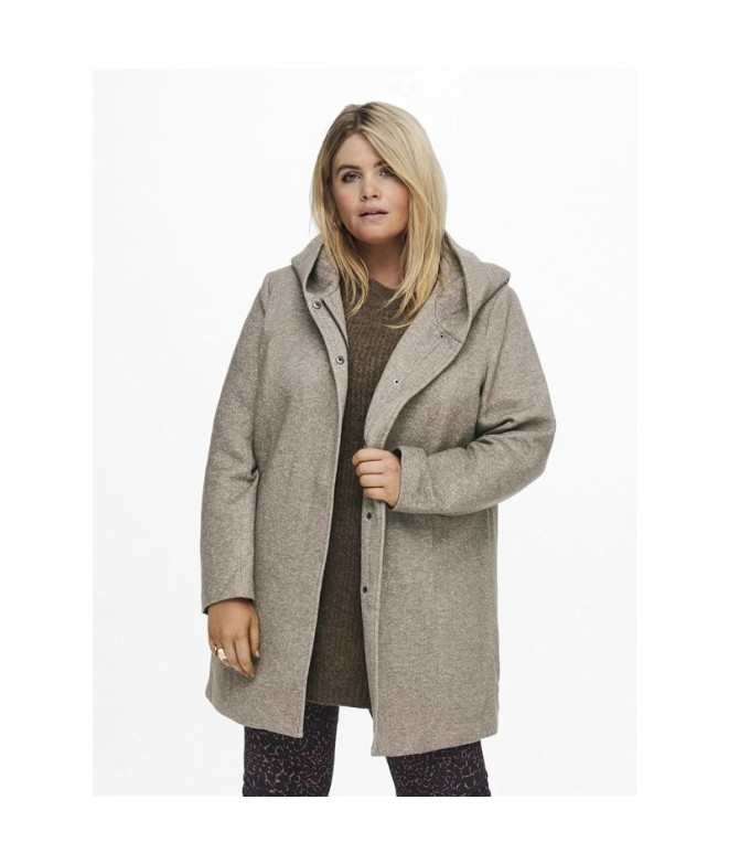 Abrigo Only Carsedona Light Coat Light Grey...
