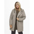 Abrigo Only Carsedona Light Coat Light Grey Melange Mujer