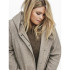 Abrigo Only Carsedona Light Coat Light Grey Melange Mujer