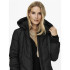 Casaco longa Only Jdyskylar Padded Black Mulher