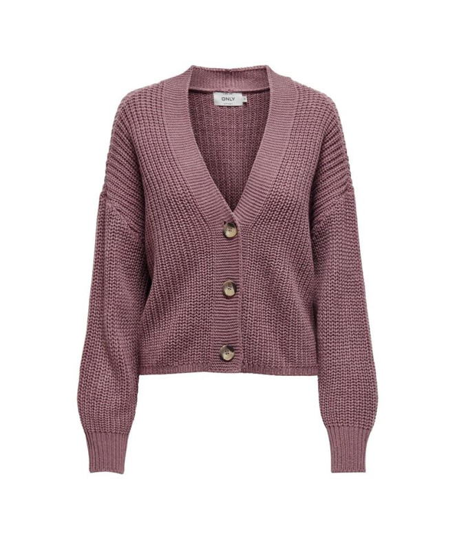 Casaco Only carol Nice Cardigan Nostalgia Rose Mulher