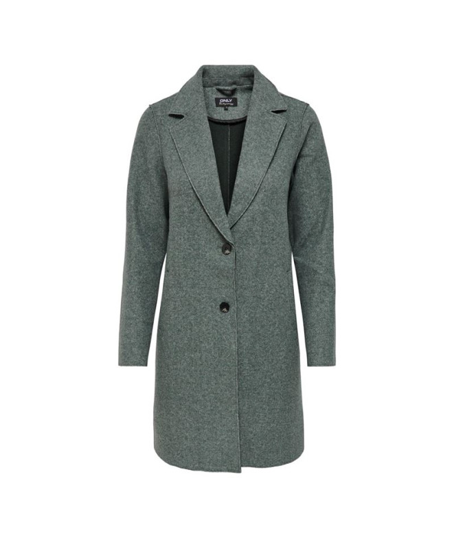 Casaco Casaco Only carrie Bonded Coat Verde Bálsamo Mulher