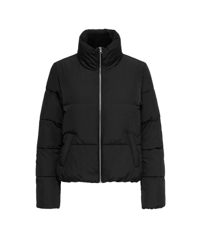 Veste Seulement Rembourré Rembourré Noir Femme