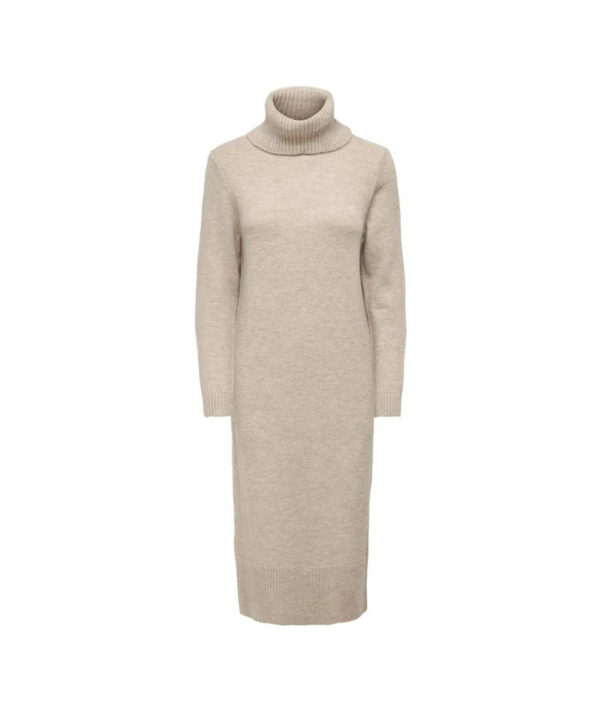 Vestido Only Onlbrandie Roll Pumice Stone Mujer