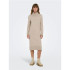 Vestido Only Onlbrandie Roll Pumice Stone Mulher