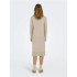Vestido Only Onlbrandie Roll Pumice Stone Mulher