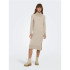 Vestido Only Onlbrandie Roll Pumice Stone Mulher