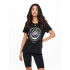 Camiseta Only lucy Reg S/S Preto Mulher