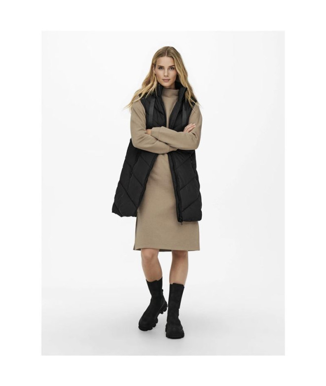 Colete Only Acolchado Padded Forest Night Mulher