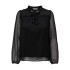 Blusa Only ditsy Blouse Black Mulher