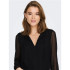 Blusa Only ditsy Blouse Black Mulher