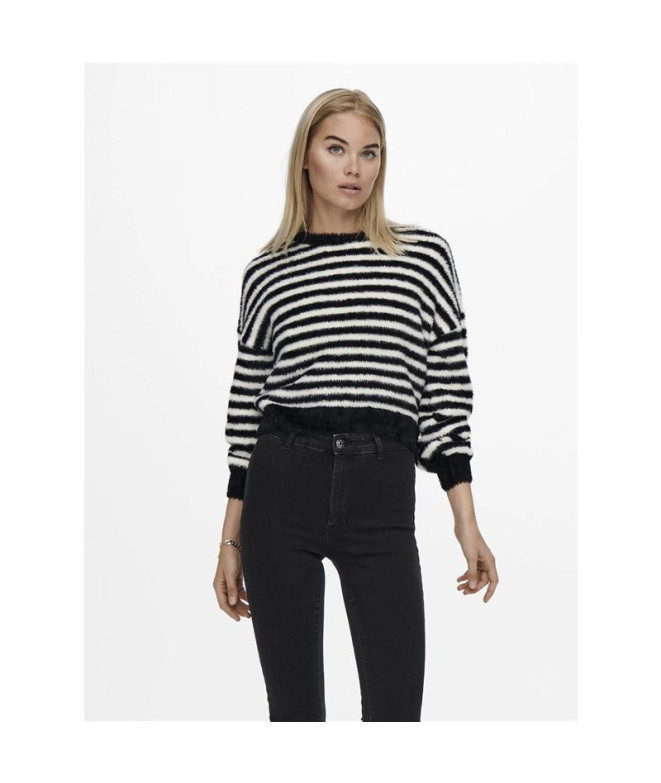 Jersey Only Punto Black Mujer