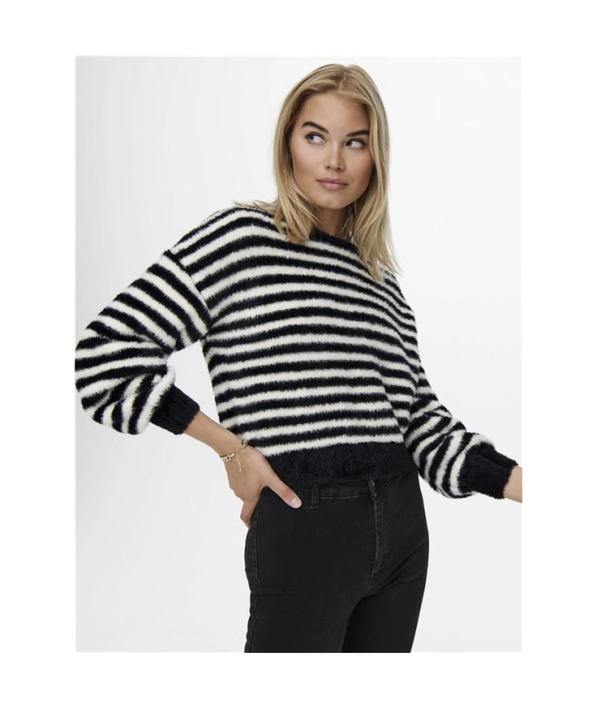 Jersey Only Punto Black Mujer