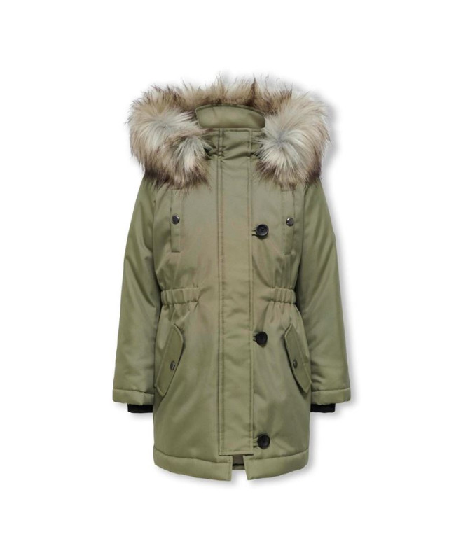 Parka Only Kogiris Fourrure Aloe Femme