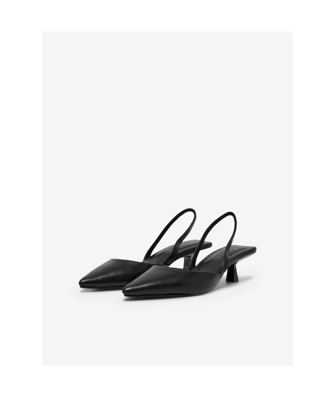 Only coco-4 Pu Slingback Shoes - Black Femme