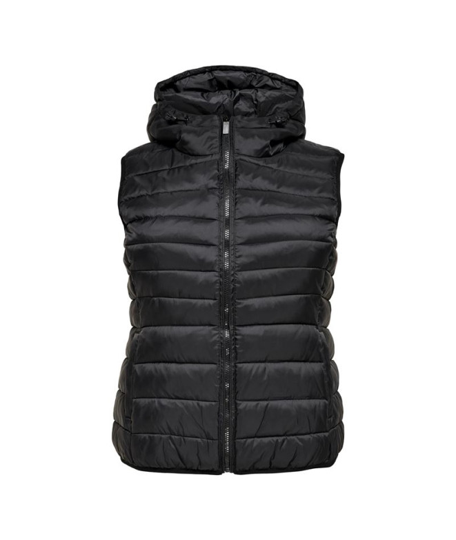 Chaqueta Only Carnew Tahoe Waistcoat Black Mujer
