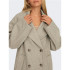 Chaqueta Only wembley Ovsize Coat Weathered Teak Mujer