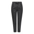 Pantalón Only poptrash-Naja Fine Stripe Dark Grey Melange Mujer