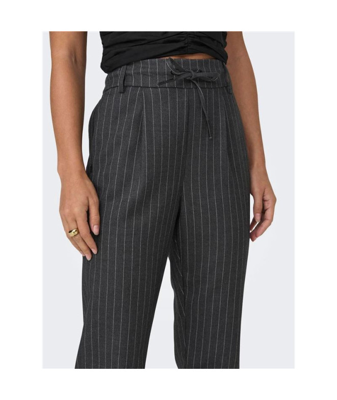 Pantalón Only poptrash-Naja Fine Stripe Dark...