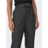 Pantalón Only poptrash-Naja Fine Stripe Dark Grey Melange Mujer