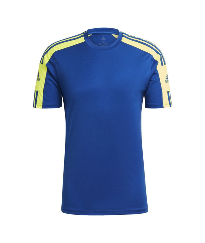 Camiseta Futebol adidas Homem de Squadrauad 21 AzuL