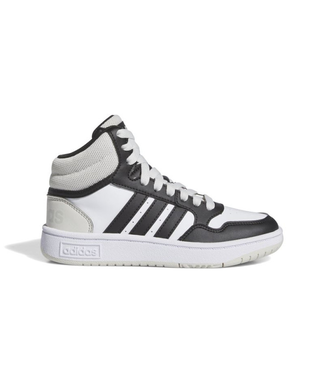 Chaussures adidas Enfant Hoops Mid 3.0 Gris