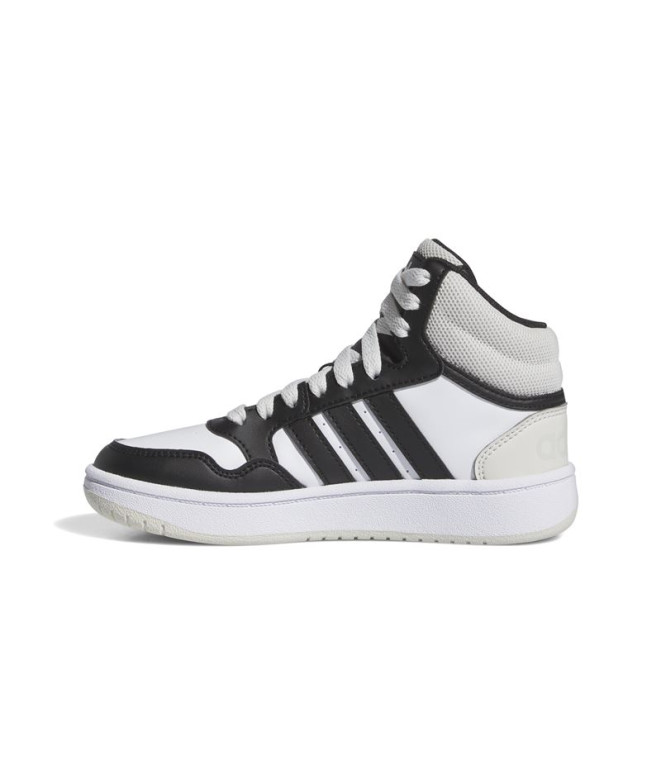 Sapatilhas adidas Infantil Hoops Mid 3.0 Cinzento