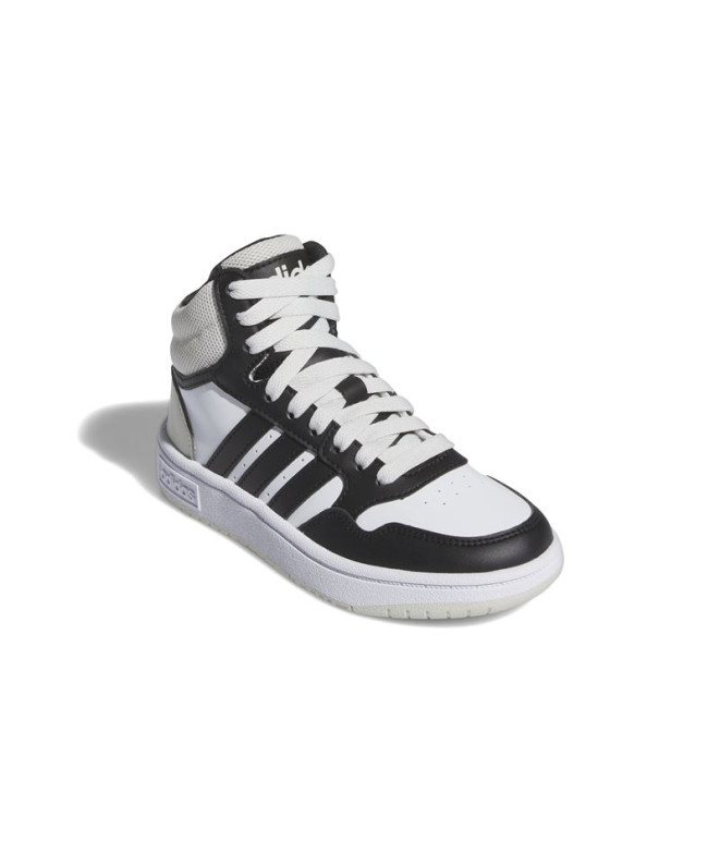 Sapatilhas adidas Infantil Hoops Mid 3.0 Cinzento