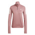 Moletom Running adidas Mulher de Own The Run Half-Zip Rosa
