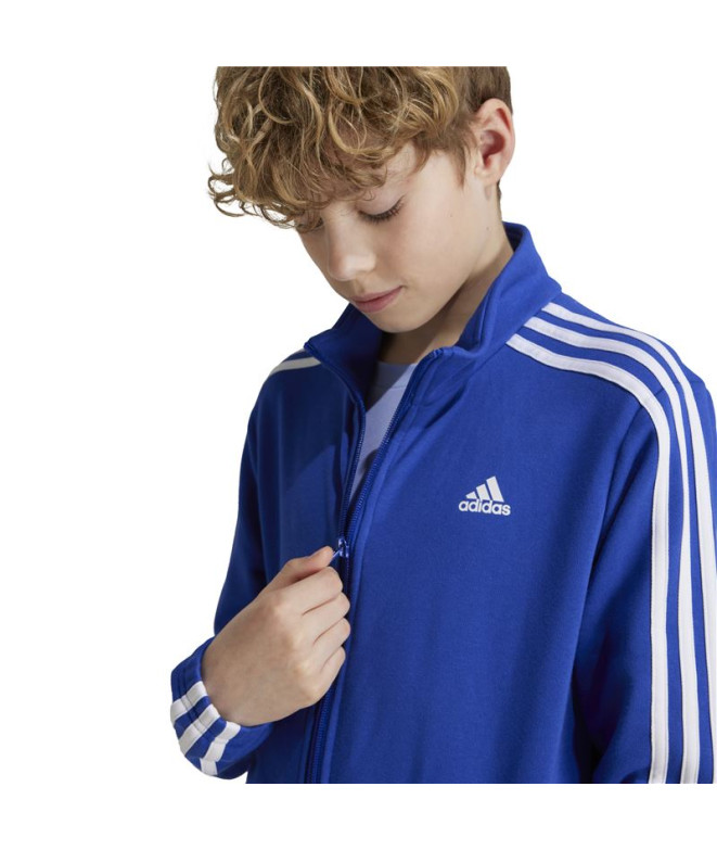 adidas French Terry Enfant Tracksuit Bleu