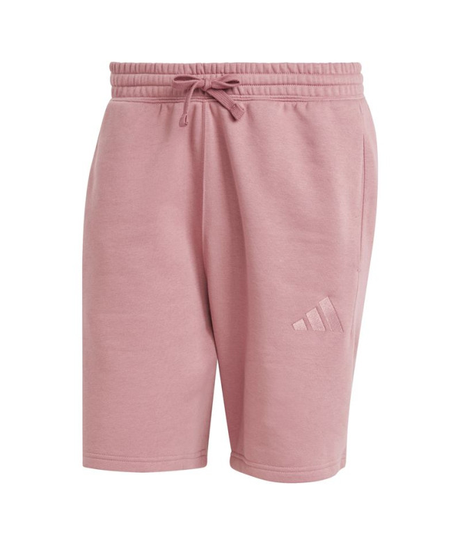 Calça adidas Homem Calções de lã All Szn cor-de-rosa