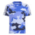 Camiseta adidas Camo Infantil Azul