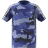 Camiseta adidas Camo Infantil Azul