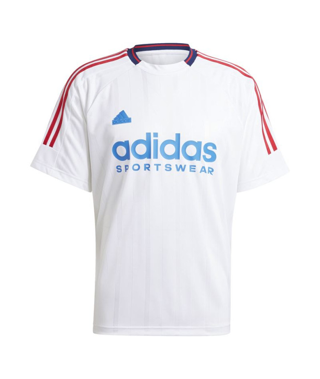 Camiseta adidas Tiro Nations Pack Hombre Blanco