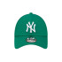 Boné New Era League Essential 9FORTY New York Yankees Verde Mulher
