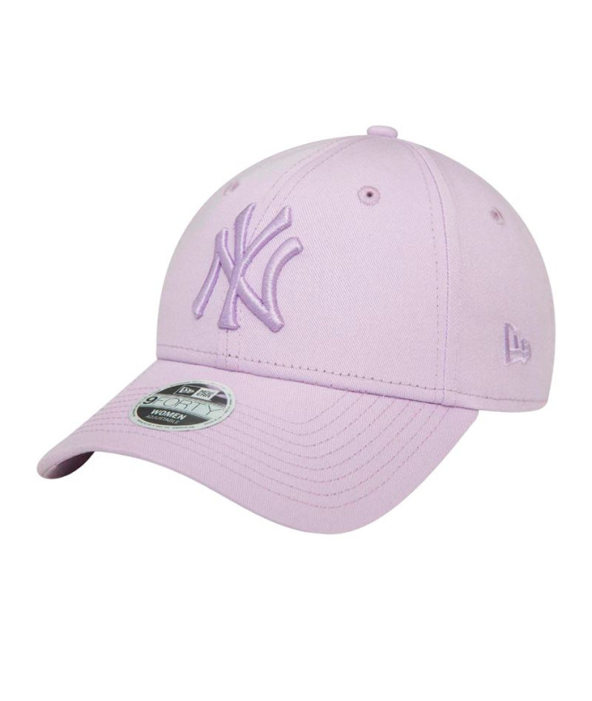 Boné New Era League Essential 9FORTY New York Yankees Pastel Purple Mulher