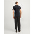 Camiseta Jack & Jones split Hombre Black