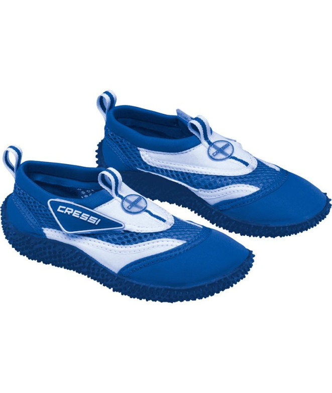 Cangrejeras Cressi Coral Infantil Azul/Blanco